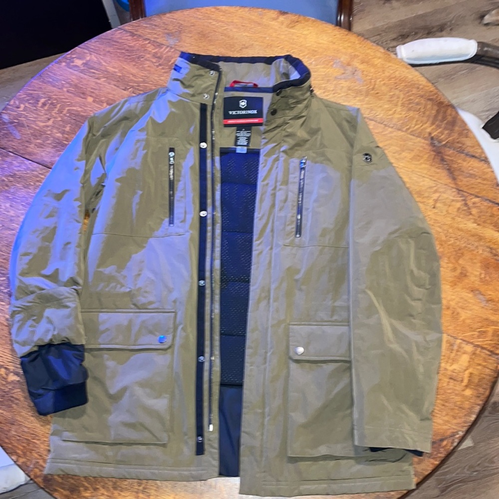 Victorinox Swiss Army Jacket.